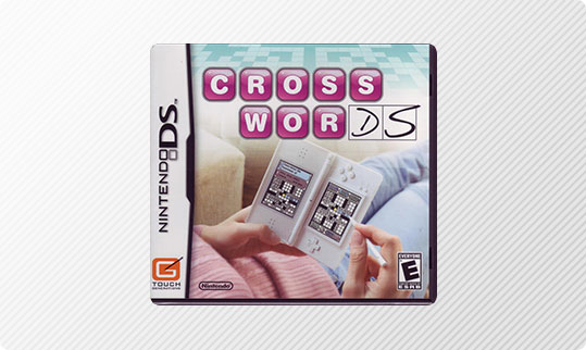 Game box art from the CrossworDS game.