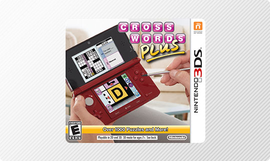 Game box art from the CrossworDS Plus game.